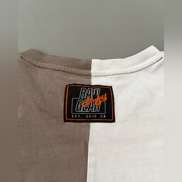 Raw Gear Rawgear LA Tiger Split Defy Heavyweight Short Sleeve Tee Shirt size M - Picture 4 of 8